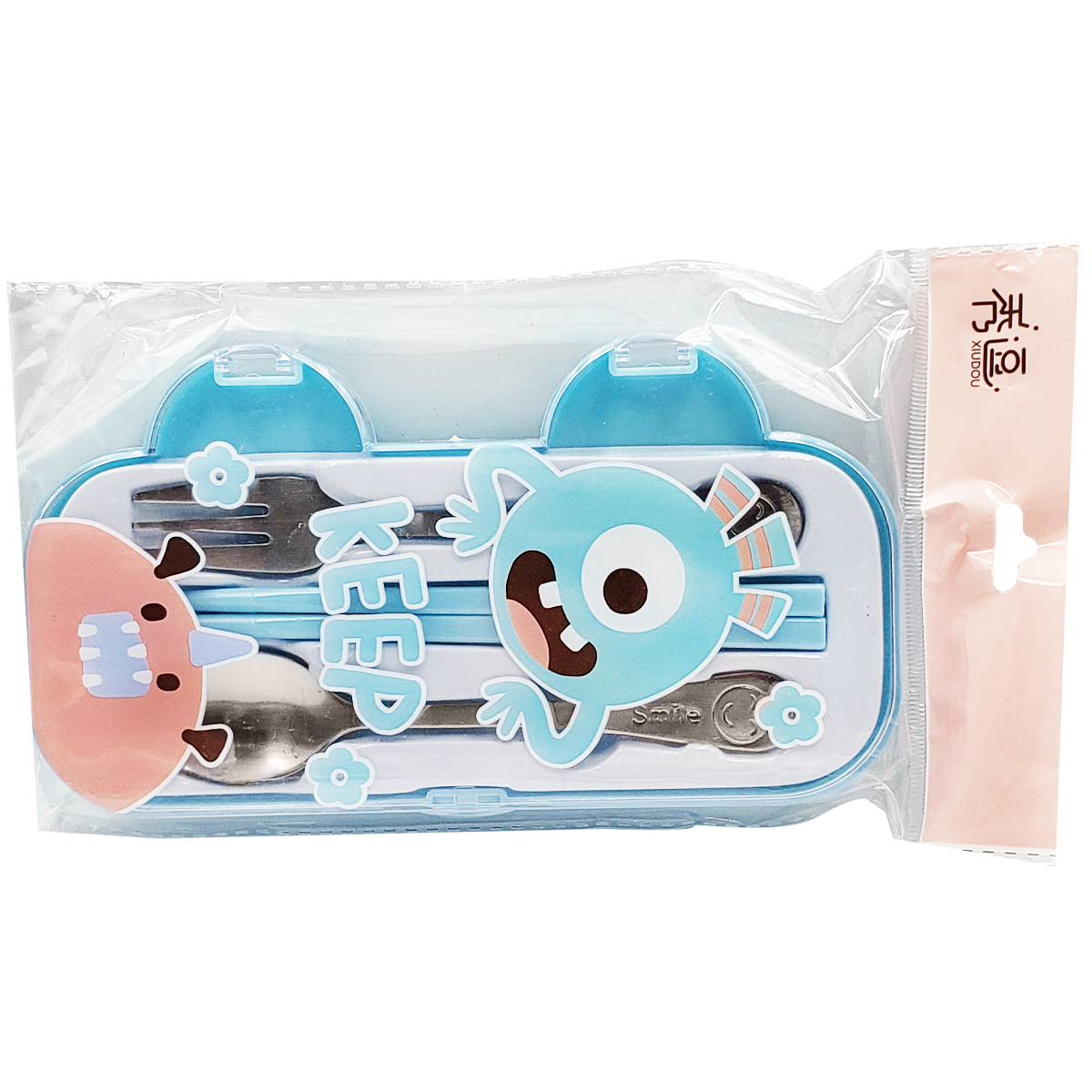 Cubiertos ecológicos de monstruo