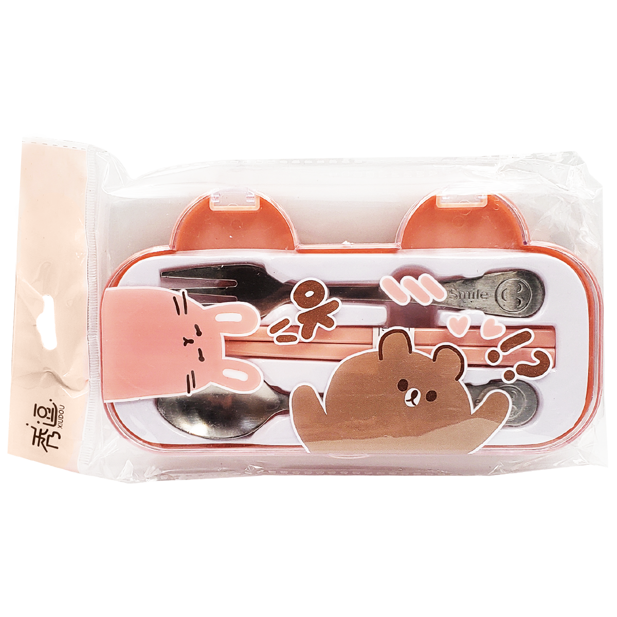 Cubiertos ecológicos de osito