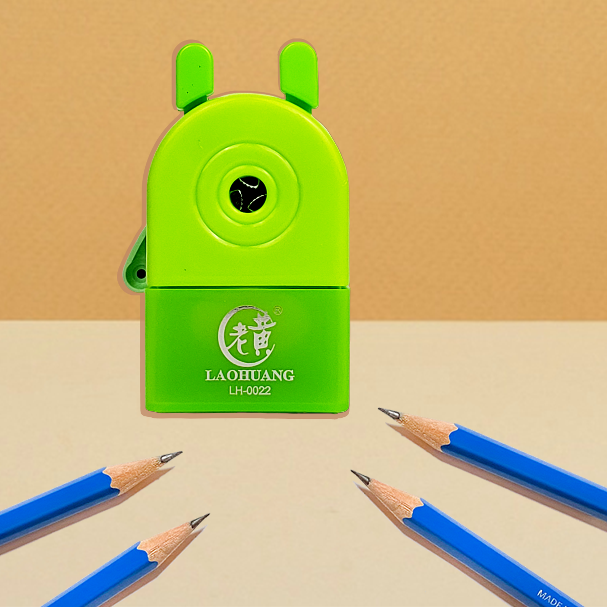 Sacapuntas manual de escritorio - Verde