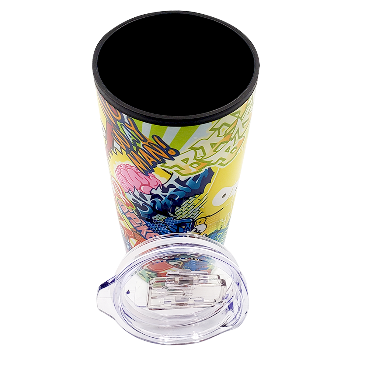 Termo doble pared de acero inoxidable Bart Simpson