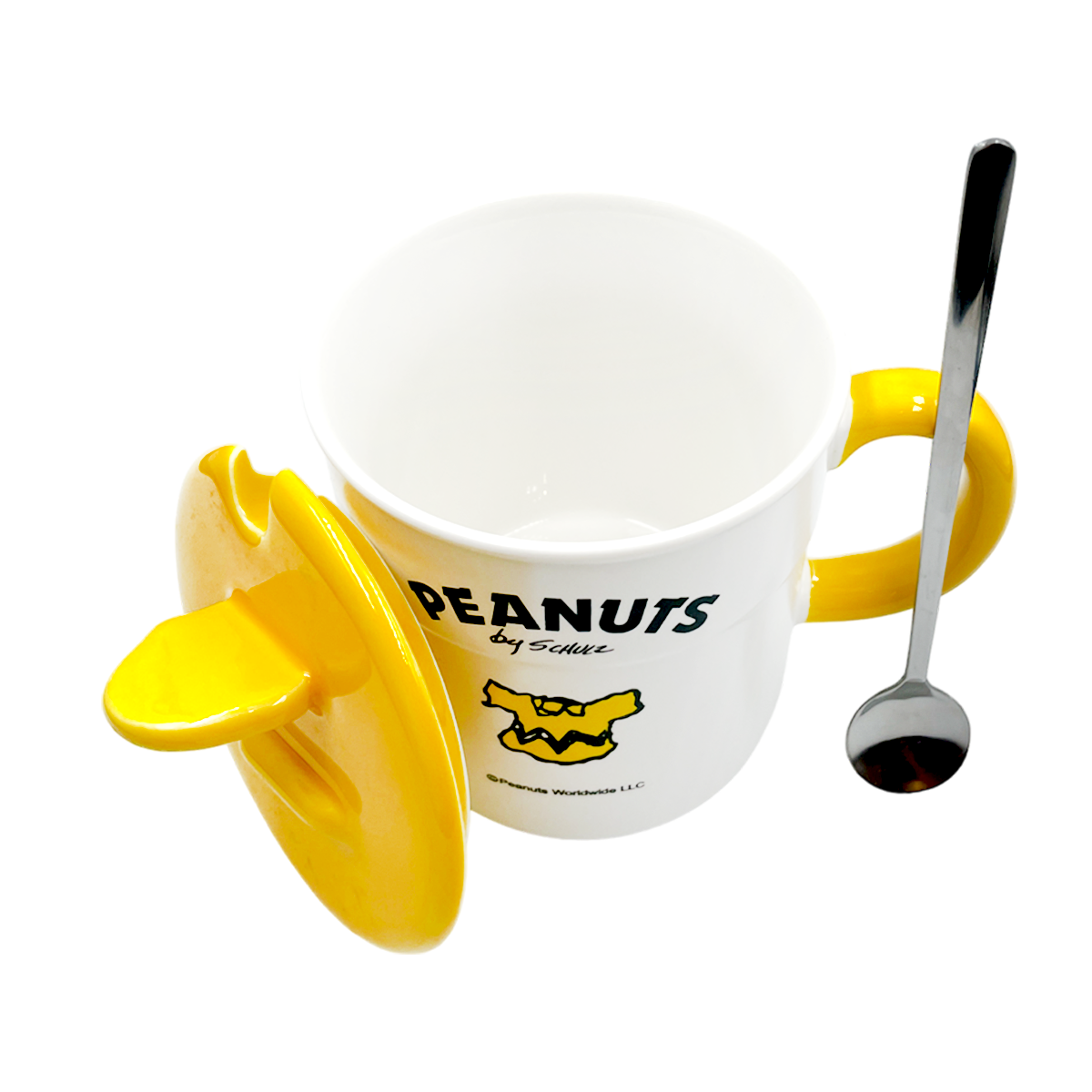Taza con tapa Snoopy