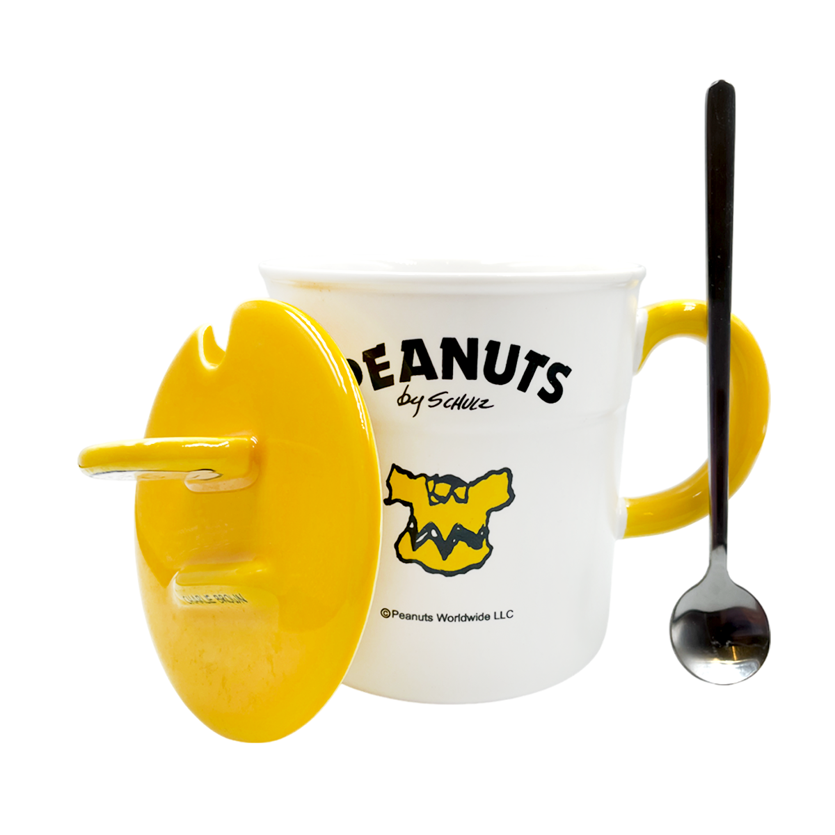 Taza con tapa Snoopy