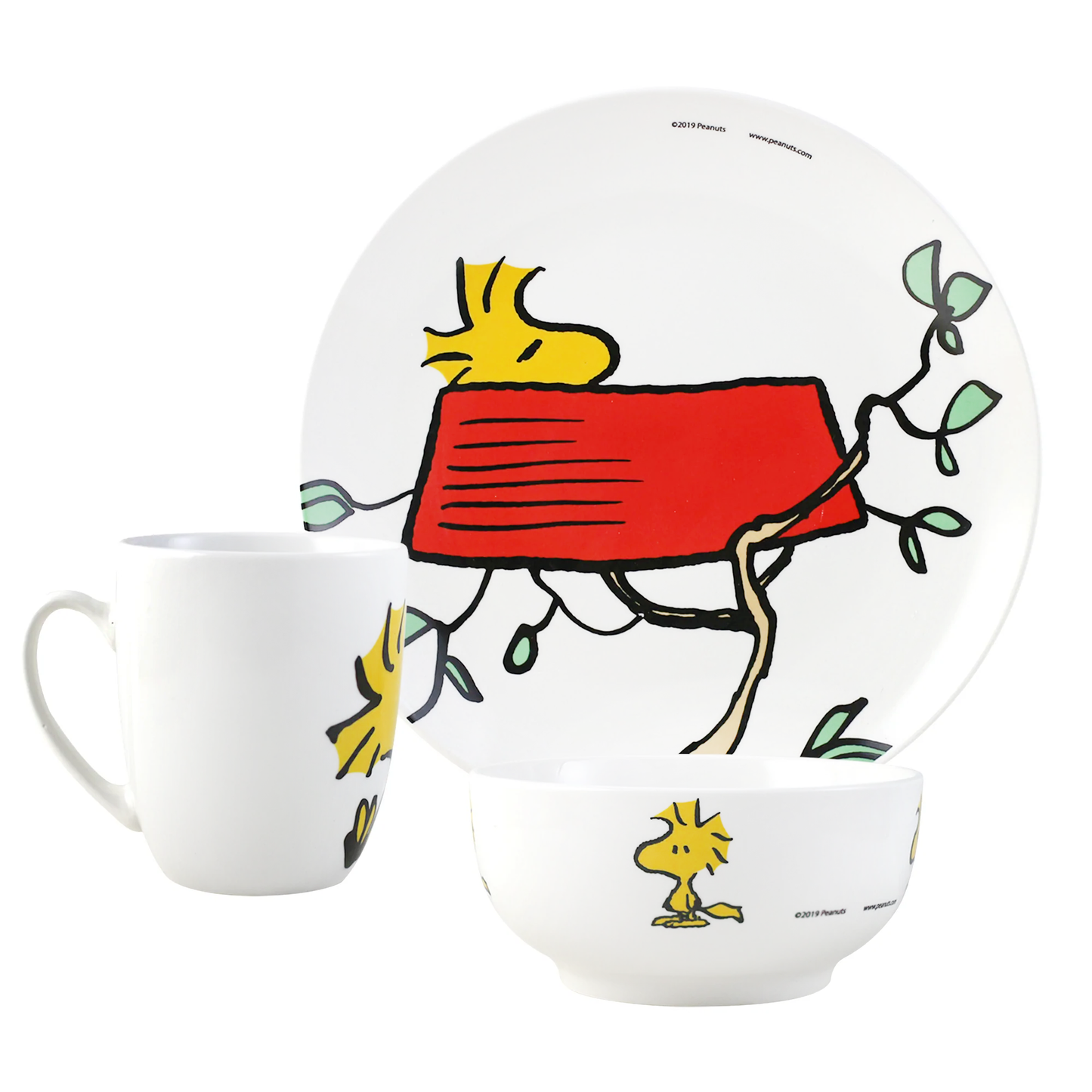 Vajilla de porcelana Snoopy