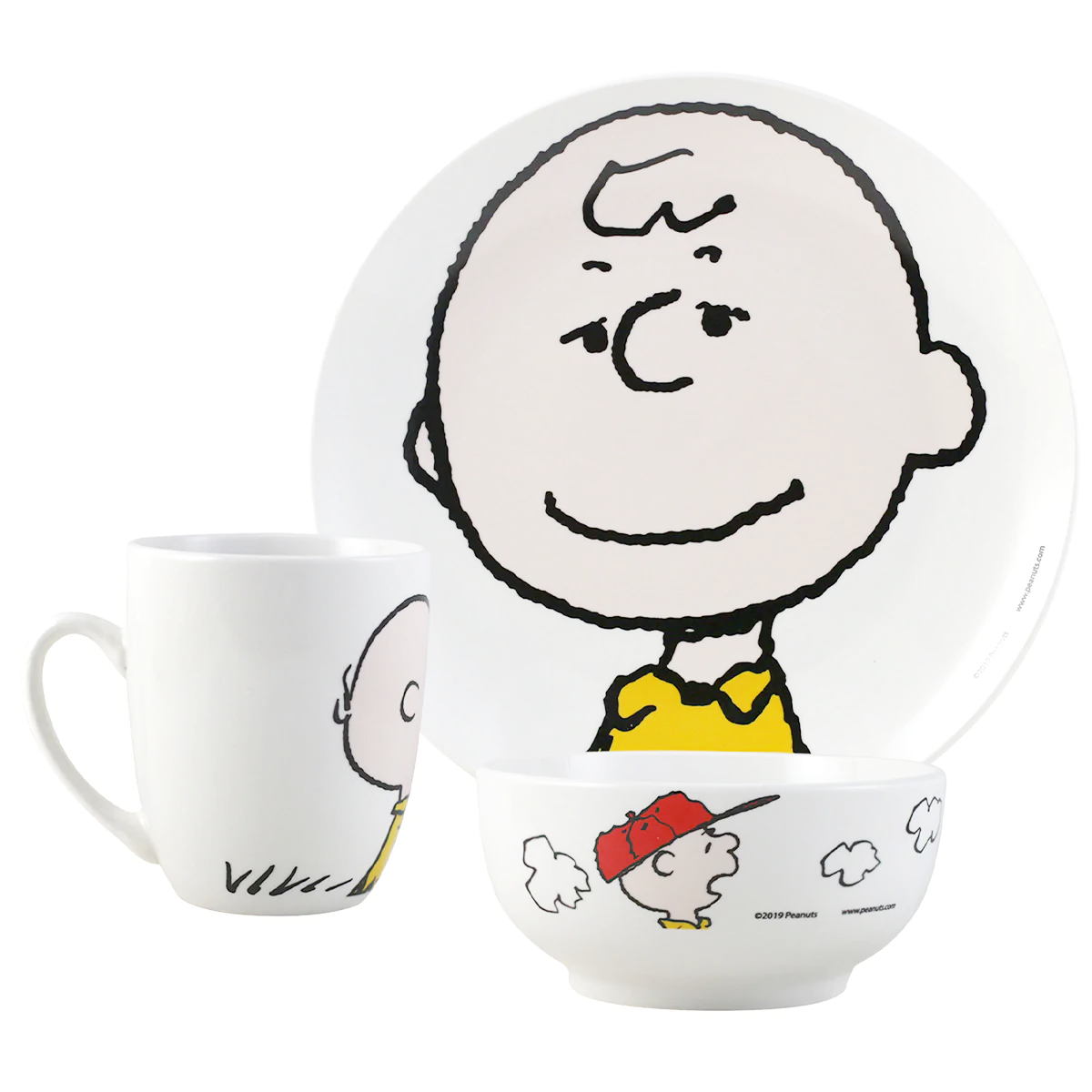 Vajilla de porcelana Snoopy