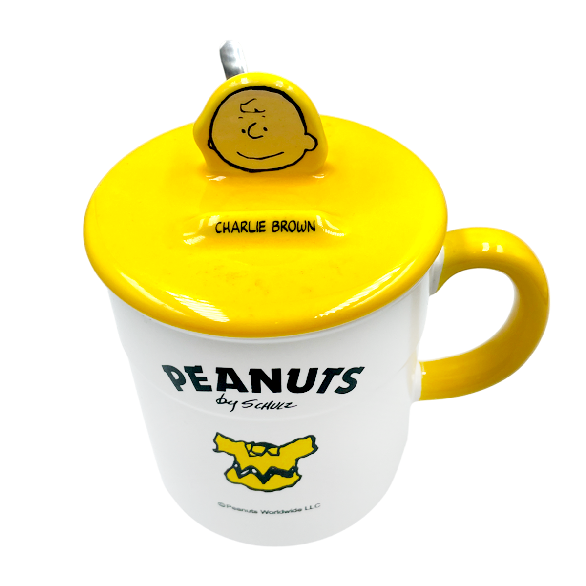 Taza con tapa Snoopy