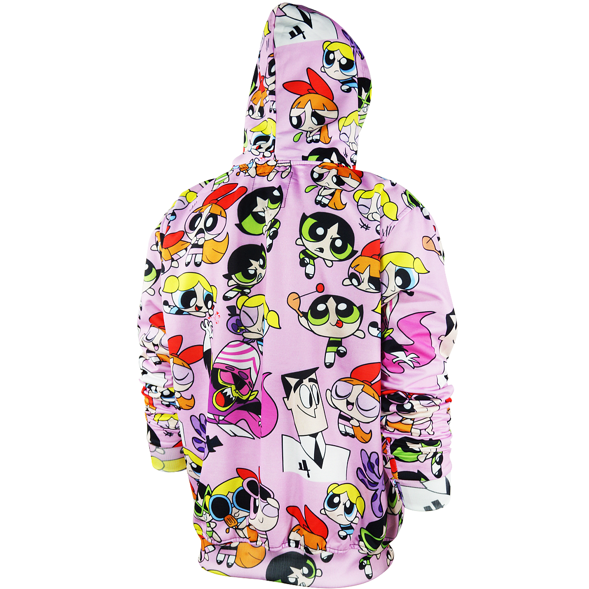 Sudadera hoddie cerrada con gorro - Chicas Super Poderosas