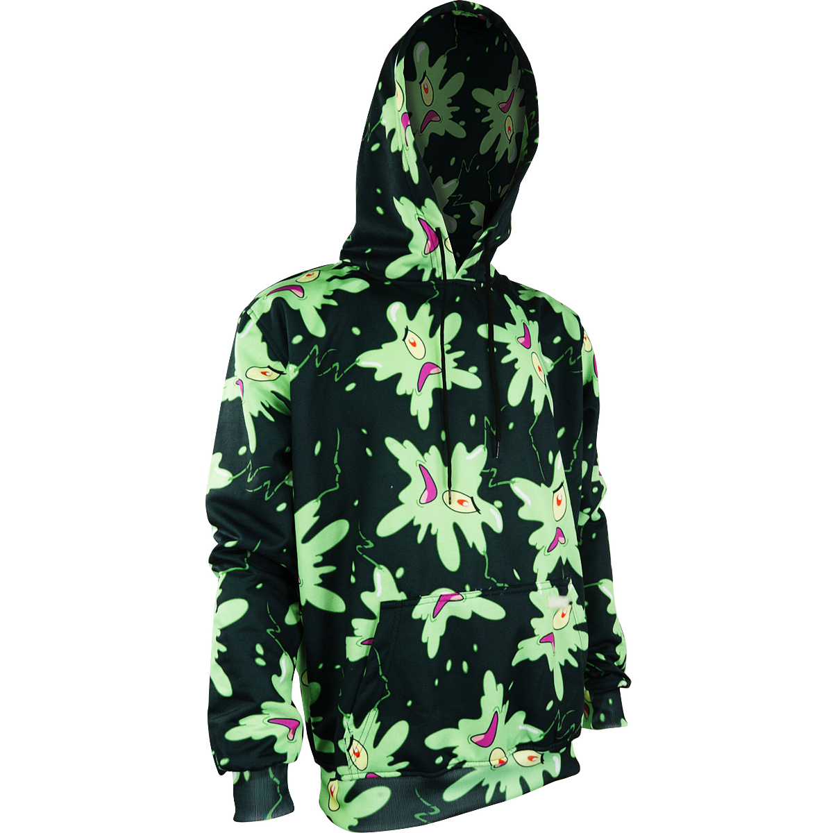 Sudadera hoddie cerrada con gorro - Plankton