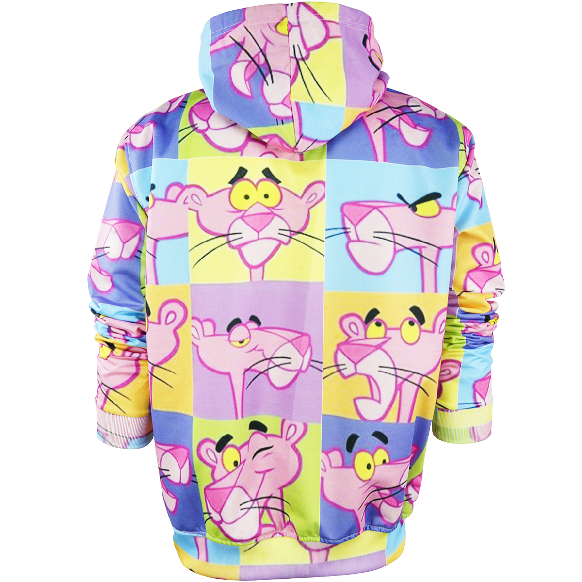 Sudadera hoddie cerrada con gorro - Pantera Rosa