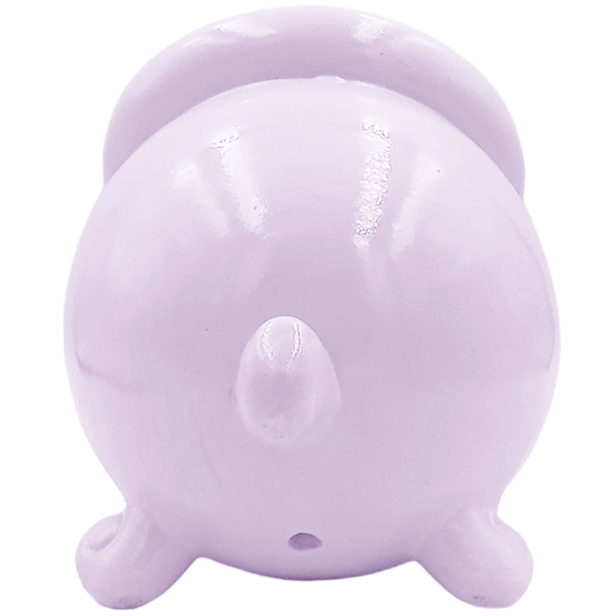 Maceta de caldero de cerámica - Morado