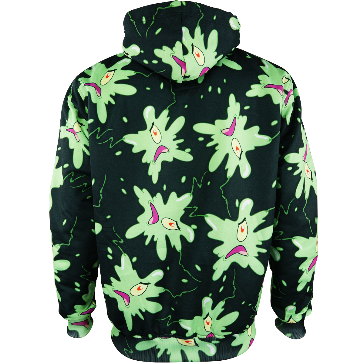 Sudadera hoddie cerrada con gorro - Plankton