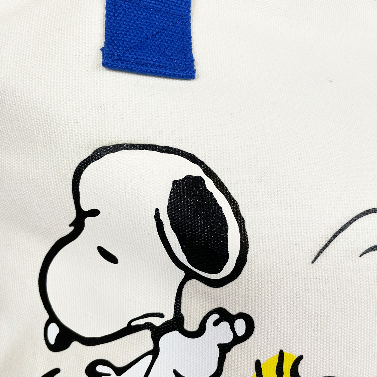 Bolsa tote de asa azul Snoopy
