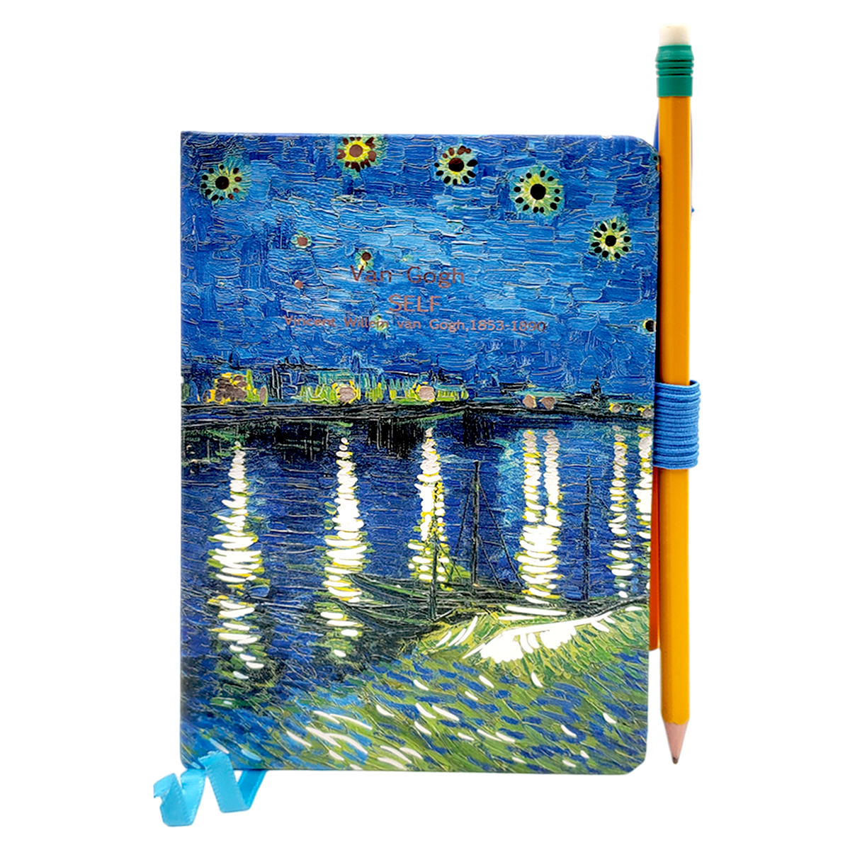 Libreta mini de arte Van Gogh acolchada