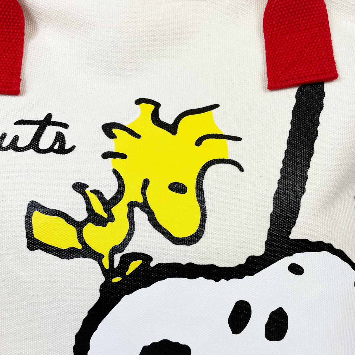 Bolsa tote de asa roja Snoopy