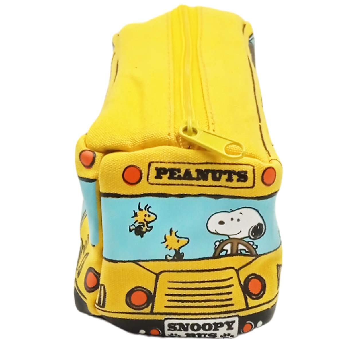 Lapicera camioncito escolar Snoopy amarilla