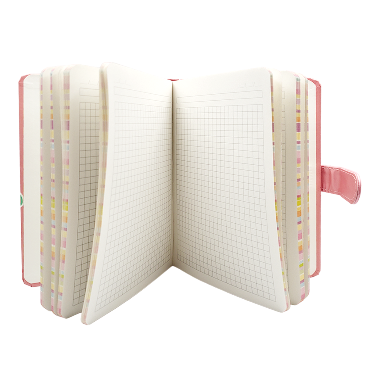 Libreta cosida con broche - Stitch