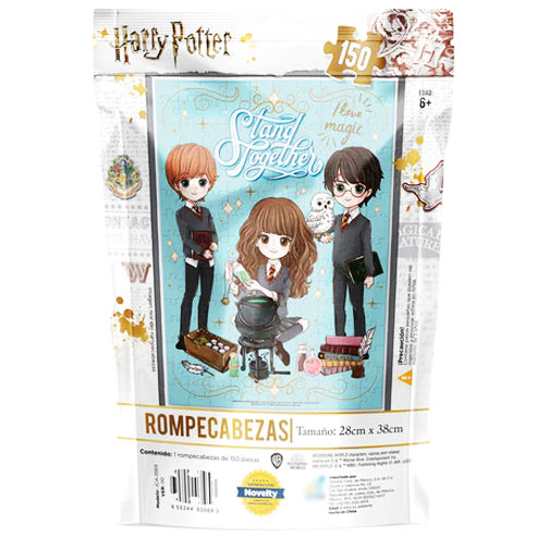 Rompecabezas en bolsa metalizada Harry Potter