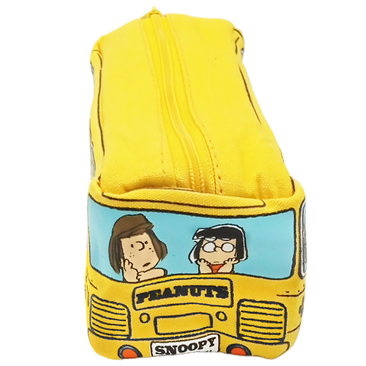 Lapicera camioncito escolar Snoopy amarilla