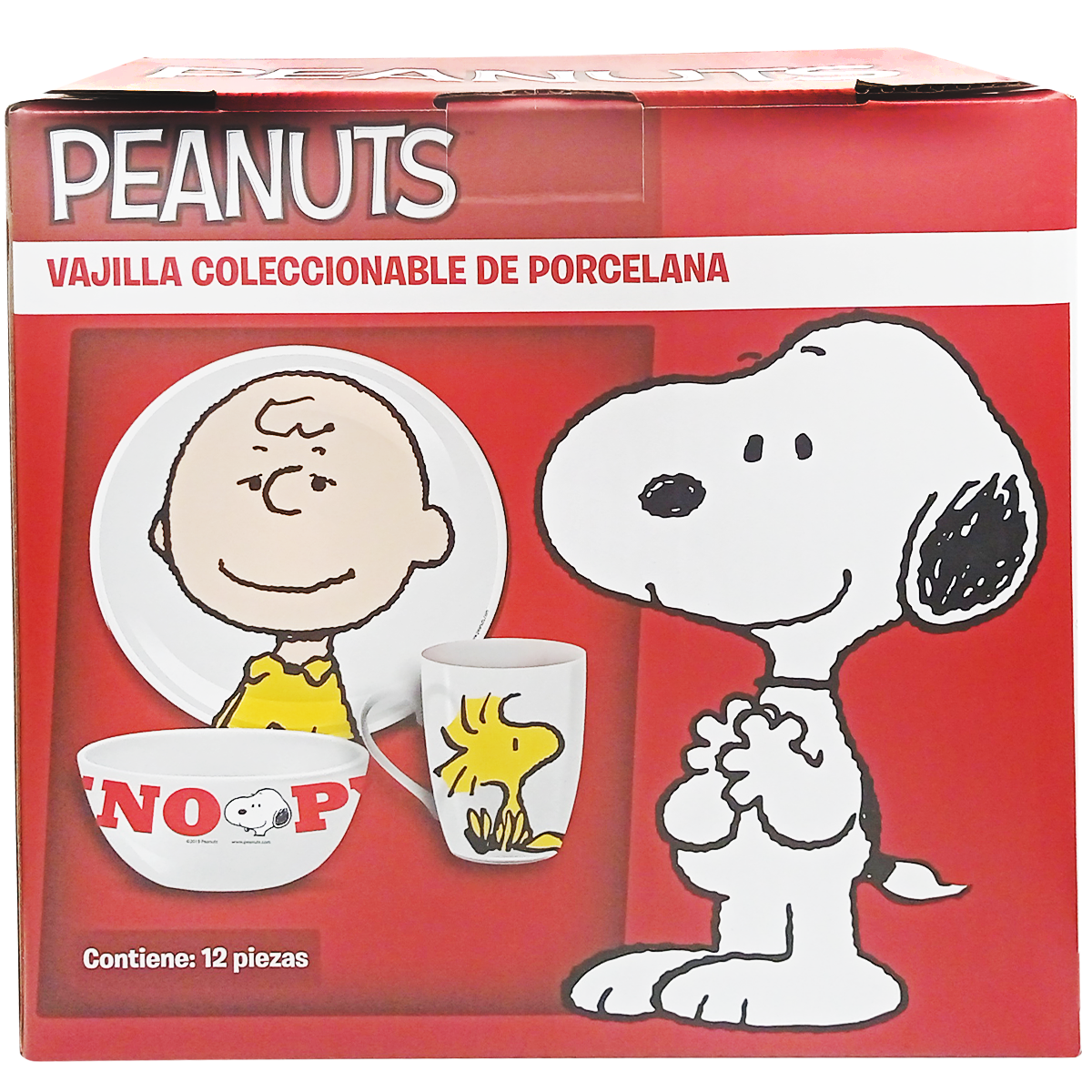 Vajilla de porcelana Snoopy