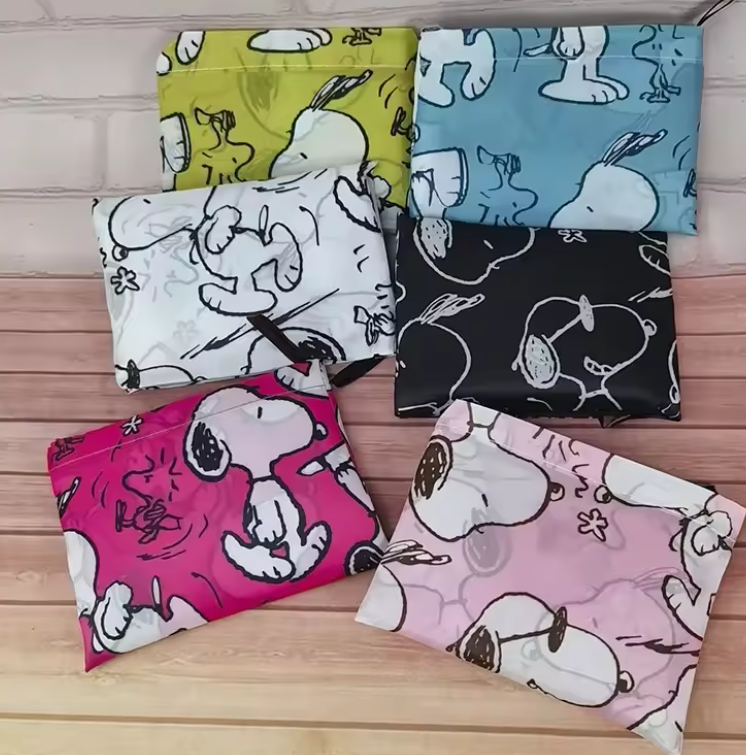 Bolsa ecológica plegable Snoopy
