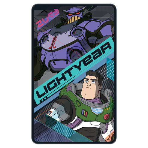 Dominó para niños en caja metálica de Lightyear