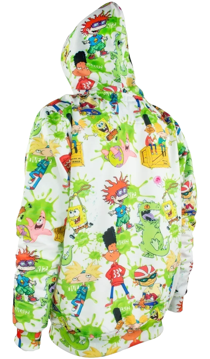 Sudadera hoodie cerrada con gorro - Nickelodeon