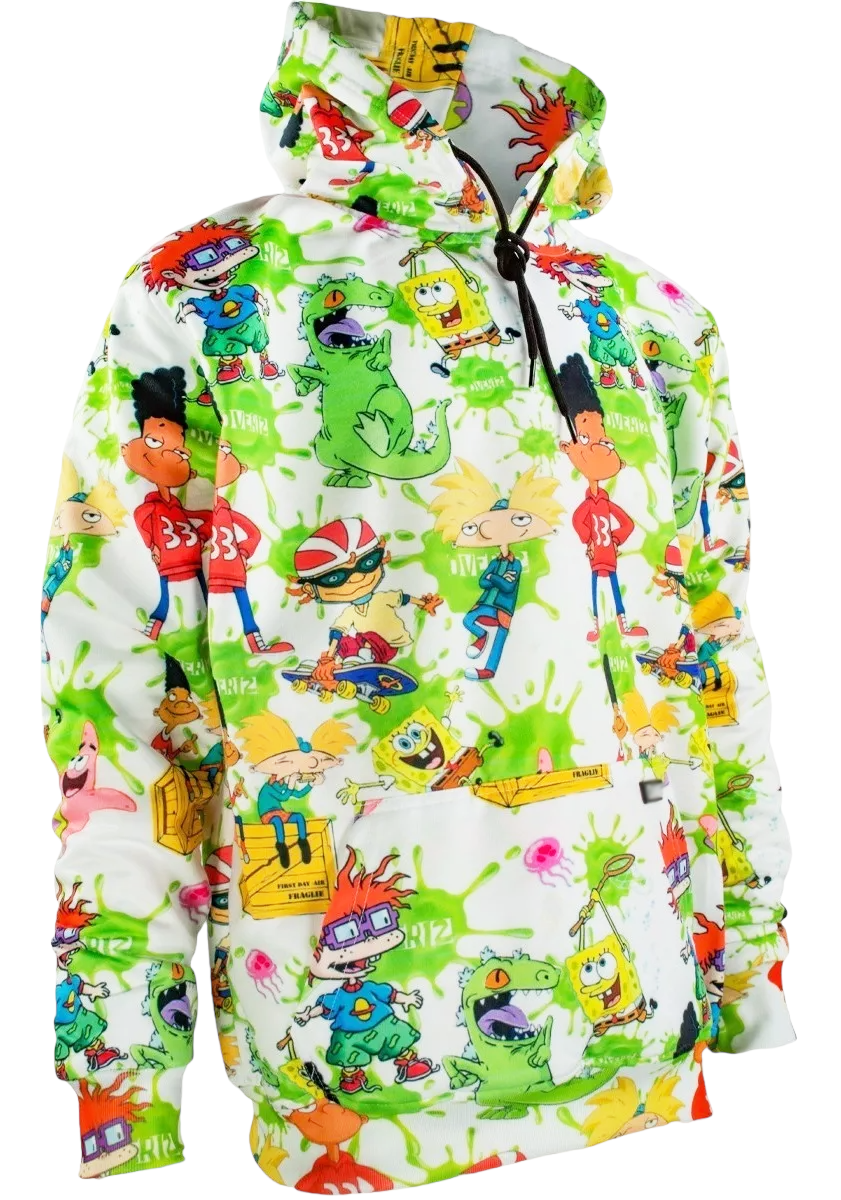 Sudadera hoodie cerrada con gorro - Nickelodeon