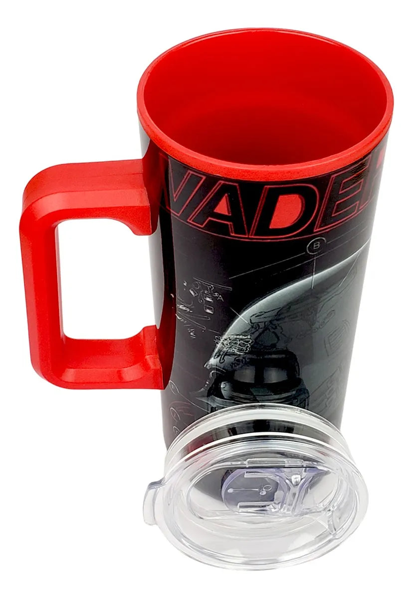 Termo doble pared con asa Darth Vader
