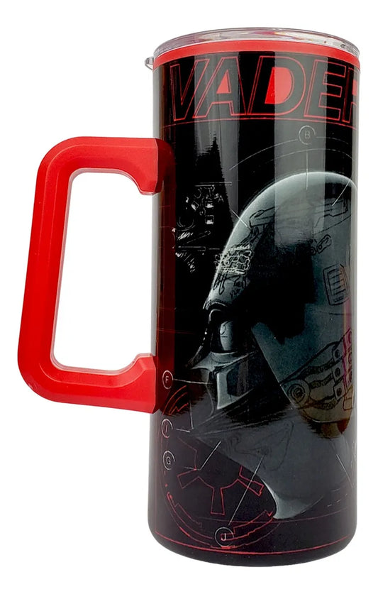 Termo doble pared con asa Darth Vader