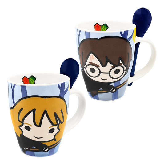 Juego de 2 tarros de porcelana Harry Potter y Hermione