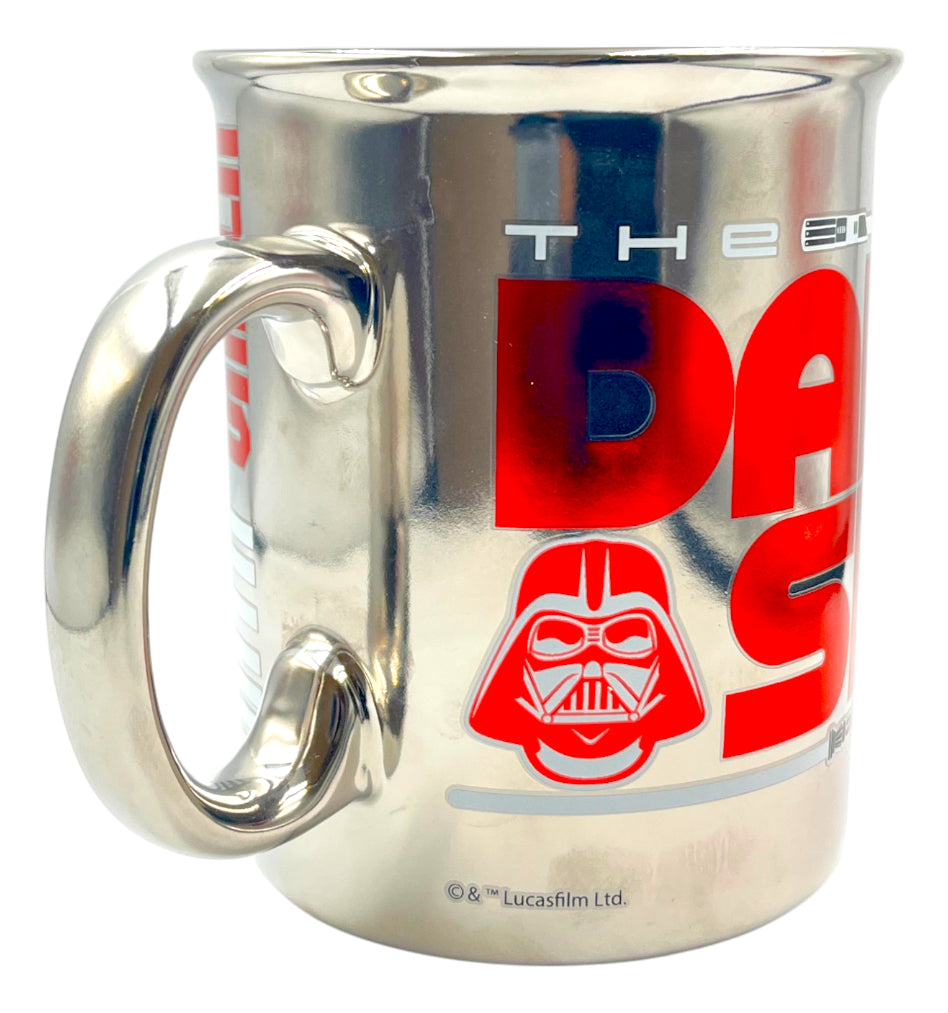 Taza mega metalizada tornasol Darth Vader