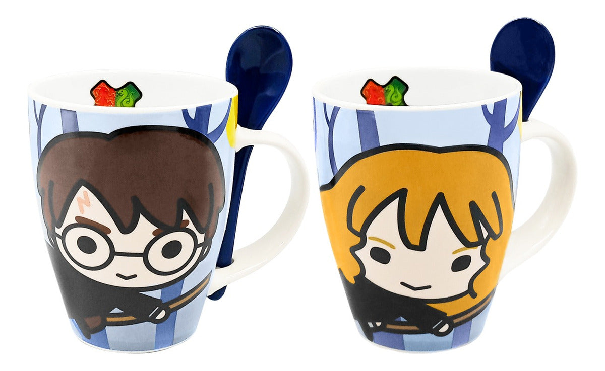 Juego de 2 tarros de porcelana Harry Potter y Hermione