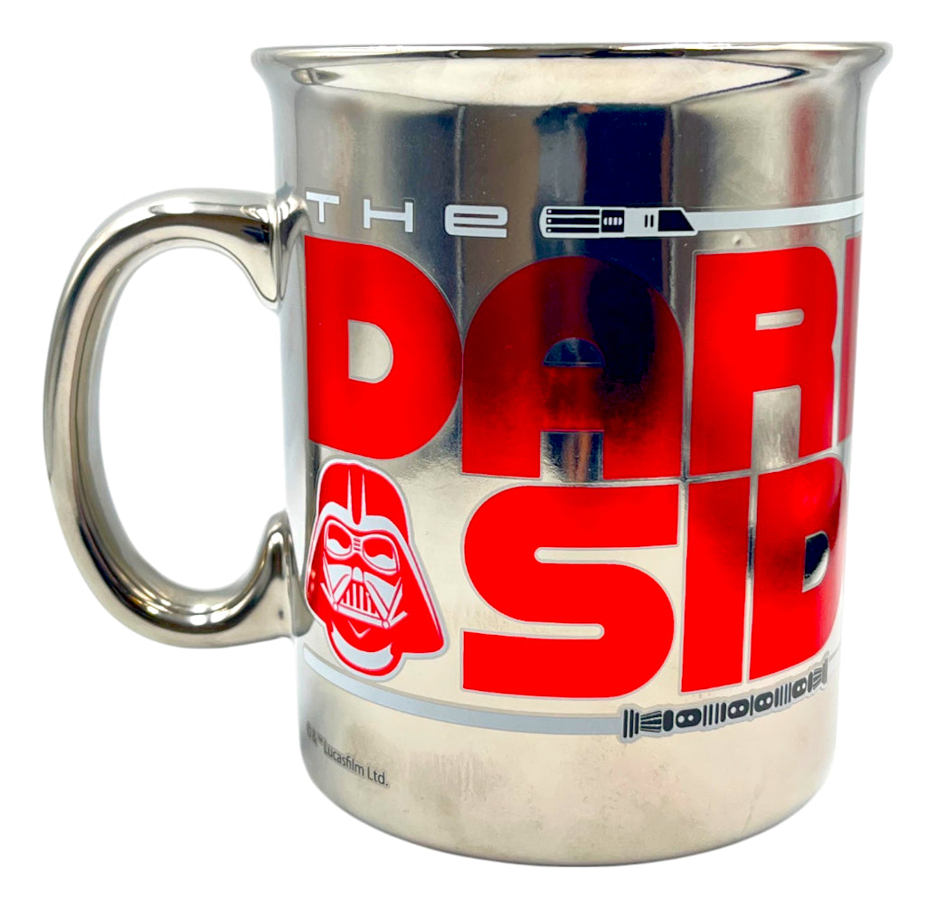 Taza mega metalizada tornasol Darth Vader
