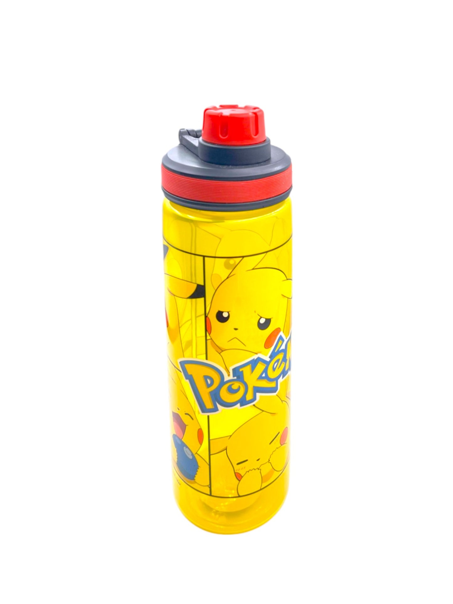 Botella Pikachu pokémon con taparosca