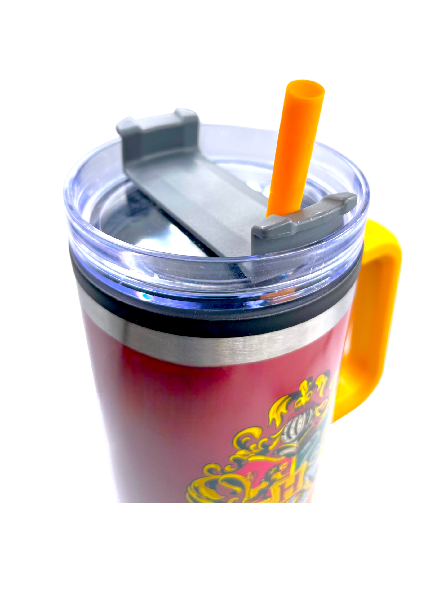 Termo Doble Pared Vaso Térmico Con Popote Harry Potter