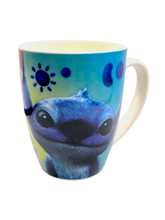 Taza de porcelana Stitch Live Action