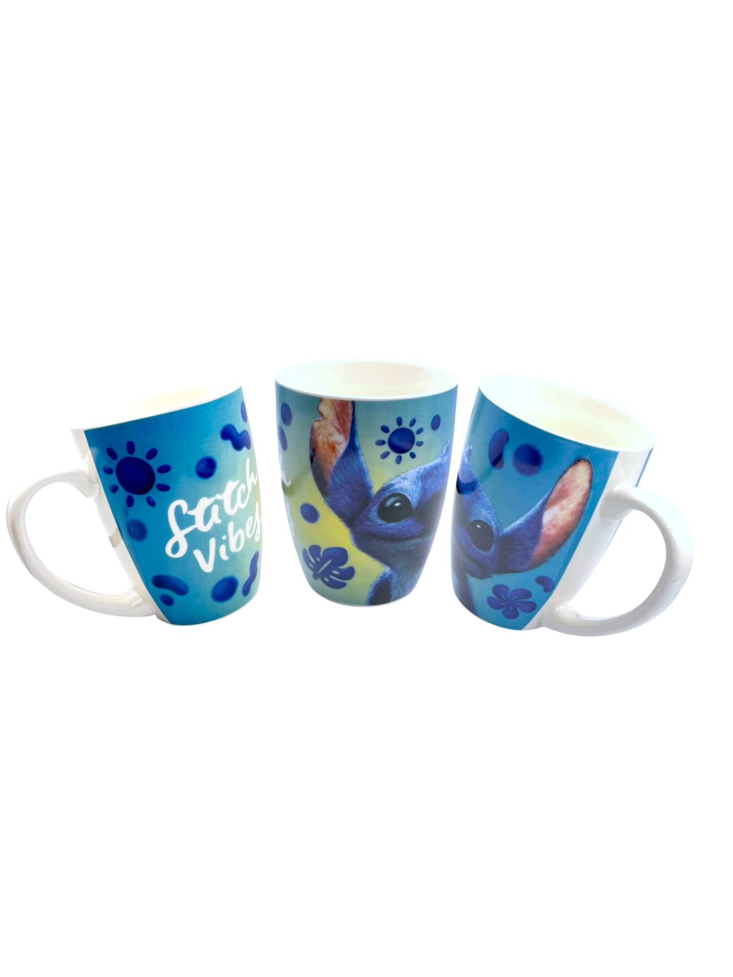Taza de porcelana Stitch Live Action