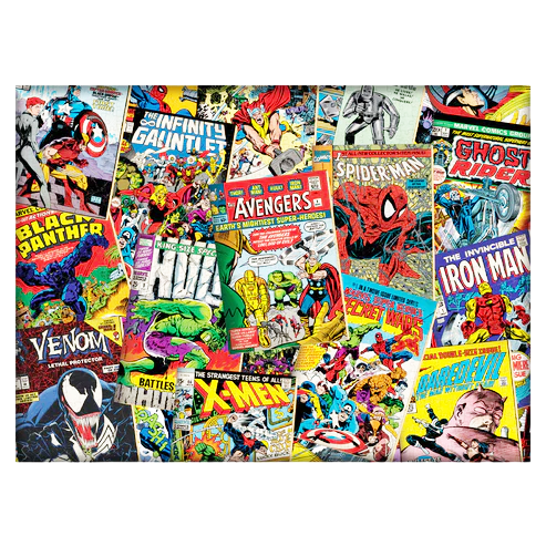Rompecabezas de colección Marvel comics
