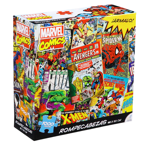 Rompecabezas de colección Marvel comics