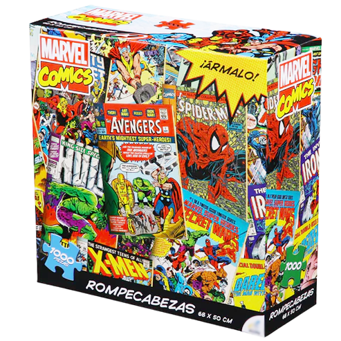 Rompecabezas de colección Marvel comics