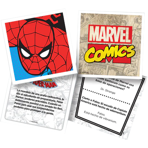 Caja trivia de Marvel