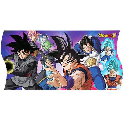 Rompecabezas de Dragon Ball super panorámico 3 en 1