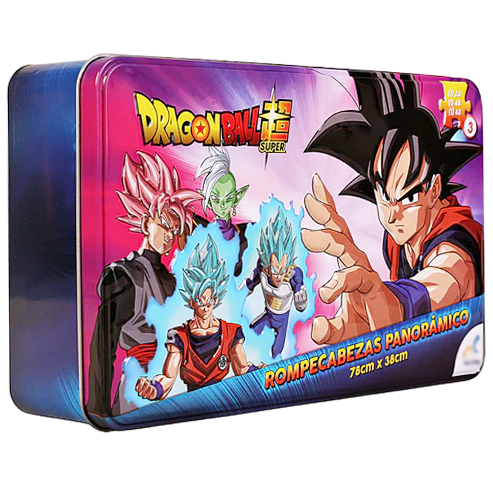 Rompecabezas de Dragon Ball super panorámico 3 en 1