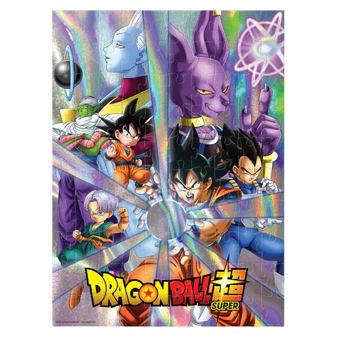 Rompecabezas brillo metálico de Dragon Ball super