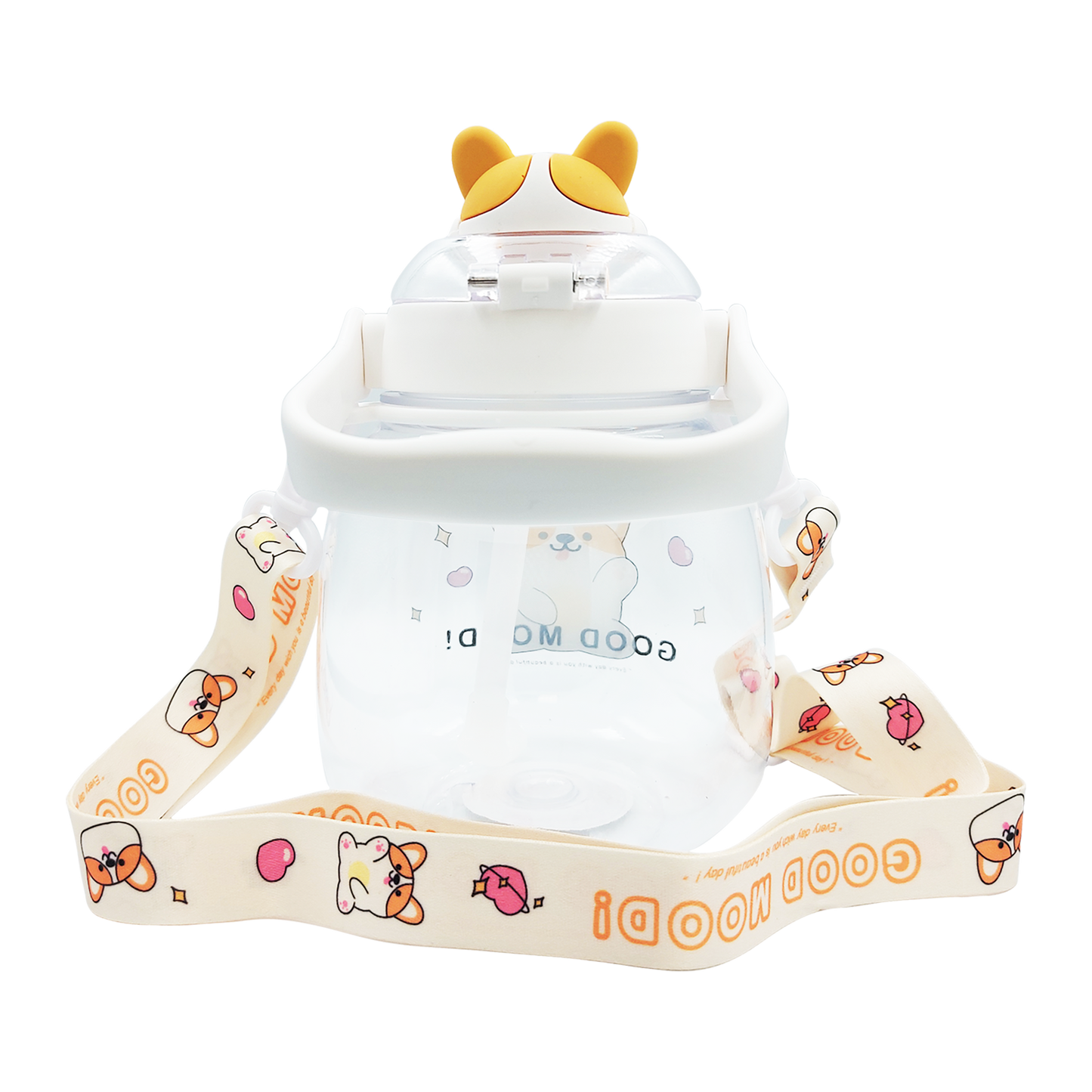 Cantimplora de perrito con correa