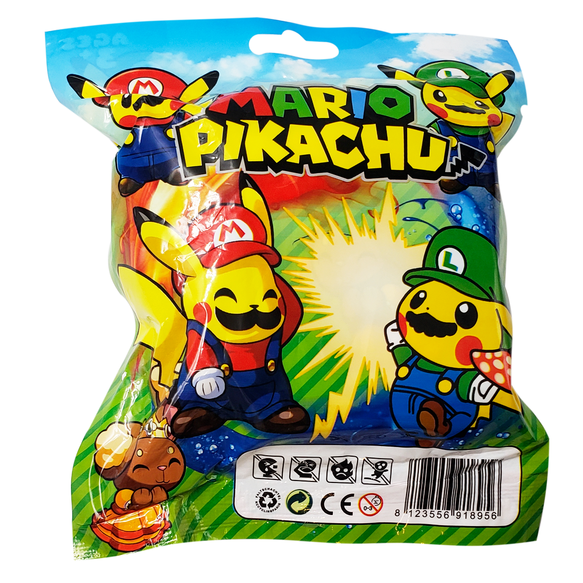 Figura sorpresa Mario Pikachu