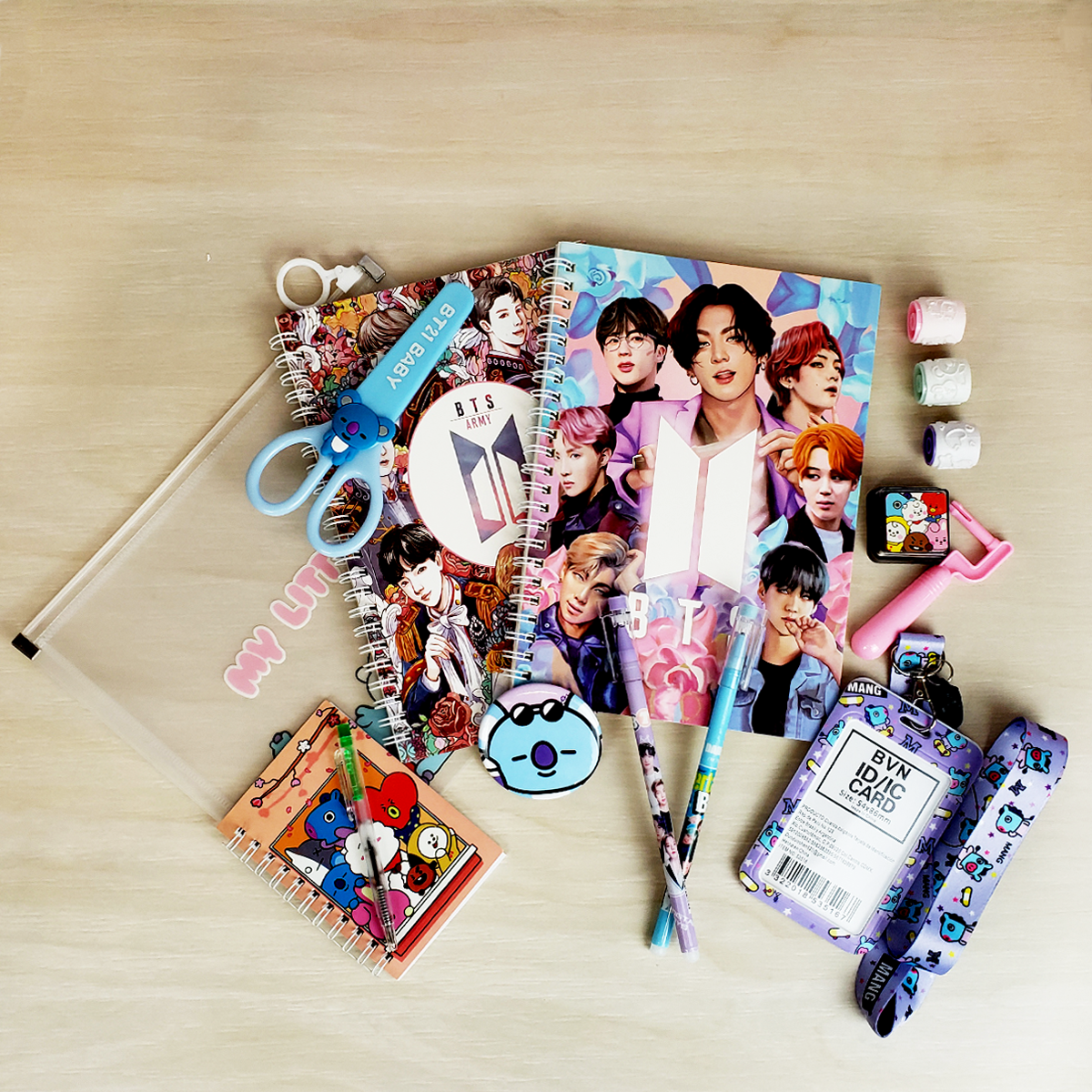 Kit de papeleria sorpresa - BTS