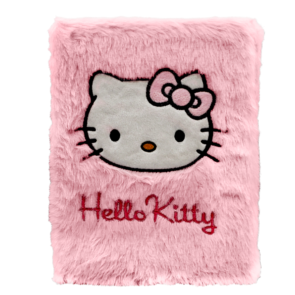 Libreta cosida de peluche - Kitty