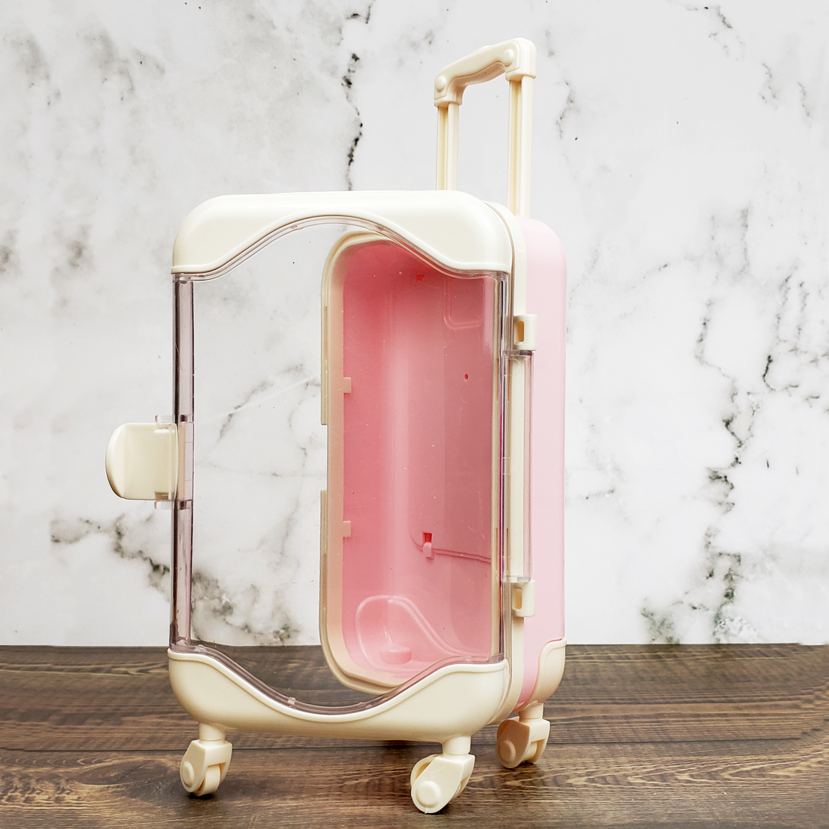 Maleta mini de acrilíco - Rosa