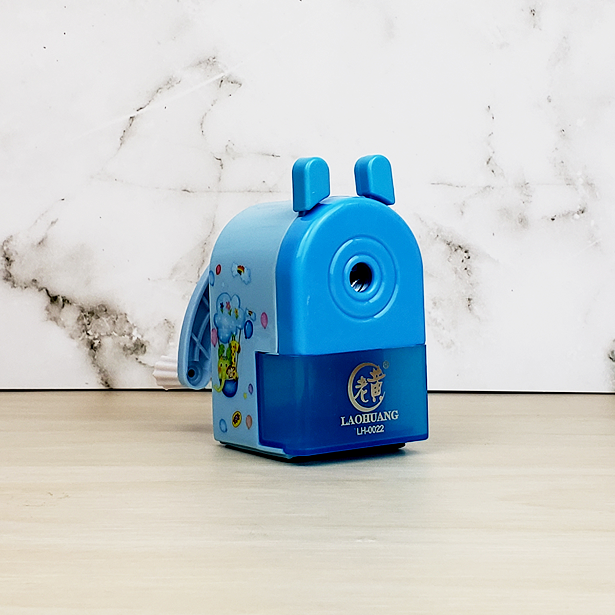 Sacapuntas manual de escritorio - Azul