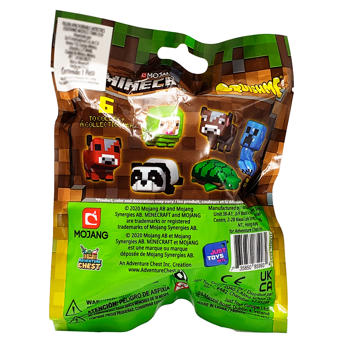 Squishy sorpresa de Minecraft